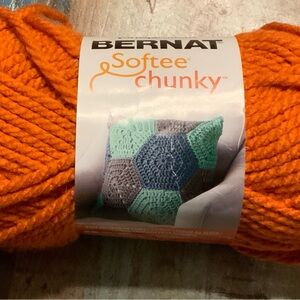 Softee Chunky Yarn - Vibrant Orange